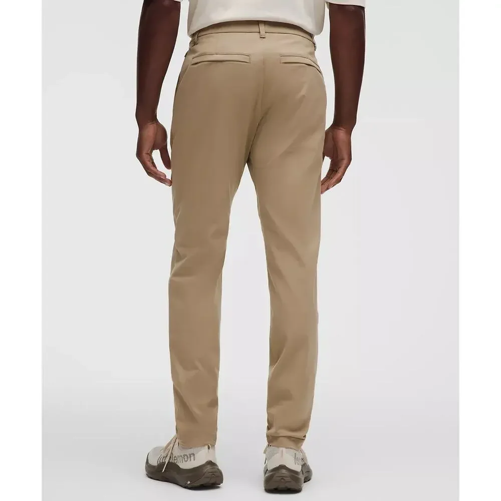 Lululemon ABC Slim-Fit Trouser 38 x 34 Oakwood tan $128 MP13